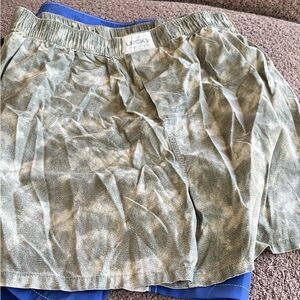 Lucky Brand Green and Blue Boxers